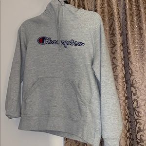 A champion hoodie